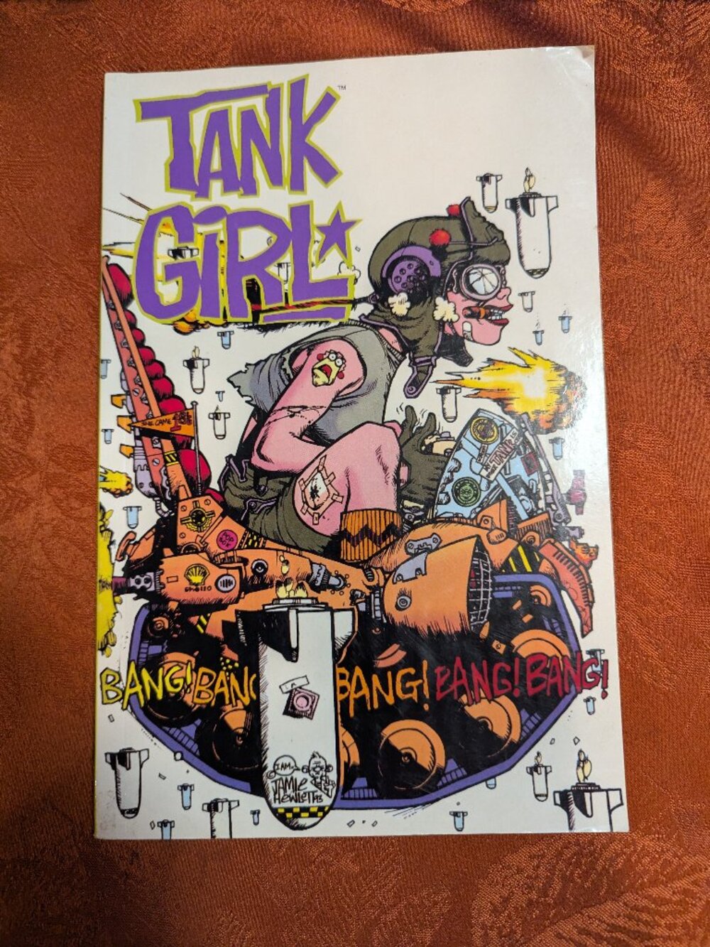 Tank Girl, #4: The Odyssey by Peter Milligan & Jamie Hewlett